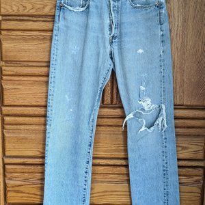 Levi's 501 vintage faded jeans 32x34